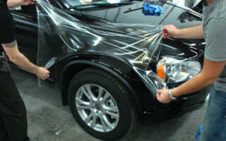 Антигравийная защита автомобиля с помощью пленок. Виды и технология нанесения.