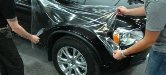 Антигравийная защита автомобиля с помощью пленок. Виды и технология нанесения.