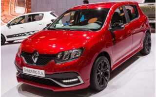 Выбор масляного фильтра Renault Sandero