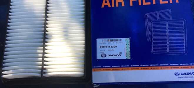 Фильтр воздушный Chevrolet Lanos