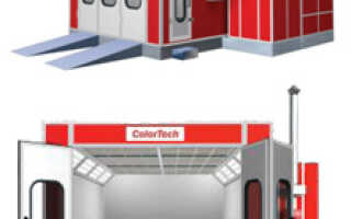 Покрасочно сушильные камеры ColorTech. Обзор установок, а также описание основных преимуществ.