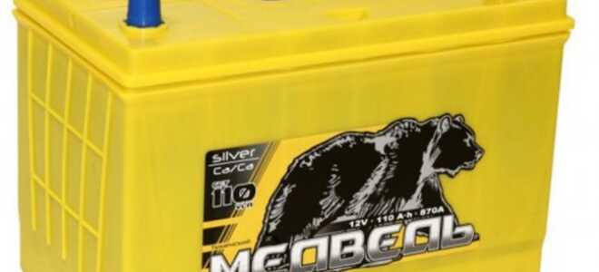 Аккумуляторы Медведь