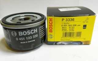 Масляные фильтры Bosch