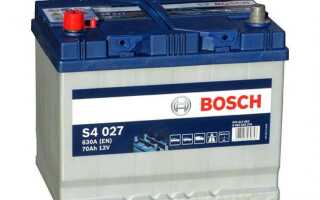 Аккумуляторы Bosch