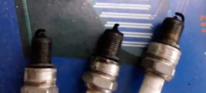 Чёрные свечи зажигания: причины