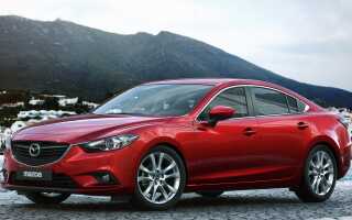 Воздушный фильтр на Mazda 6