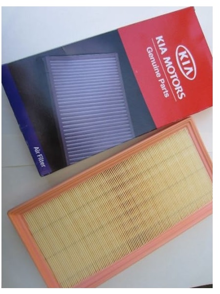 Фильтр воздушный Kia Spectra