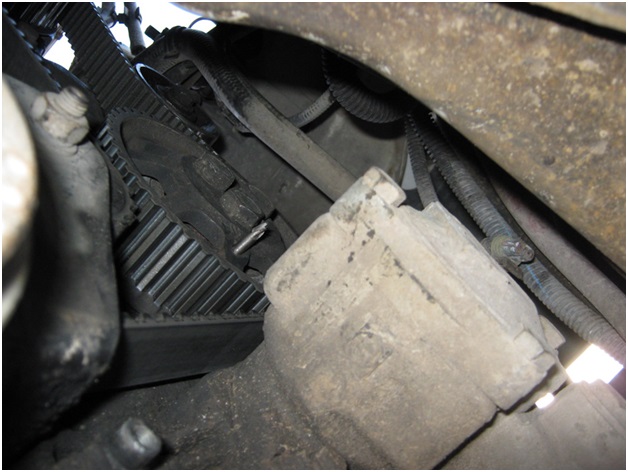 Стопорение привода с помощью шкива ТНВД