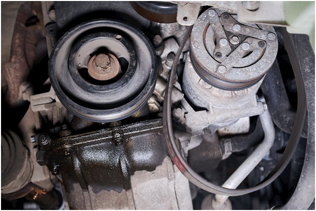 Демонтаж приводного ремня