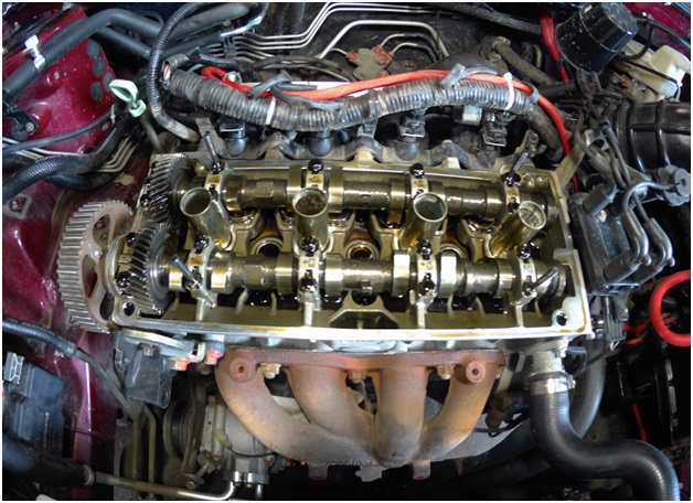 Вид после снятия ремня