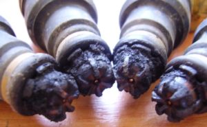 Загрязнённые форсунки